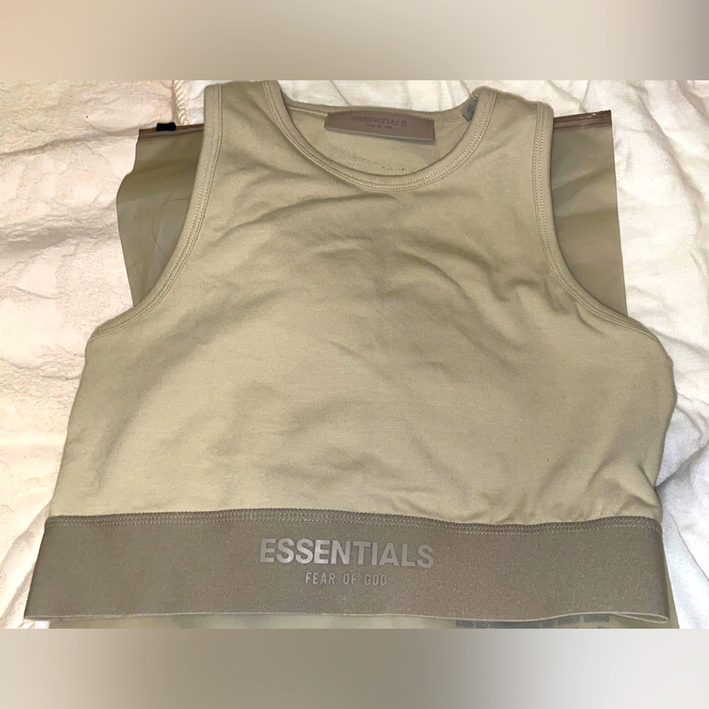 Essentials fear of god sports bra